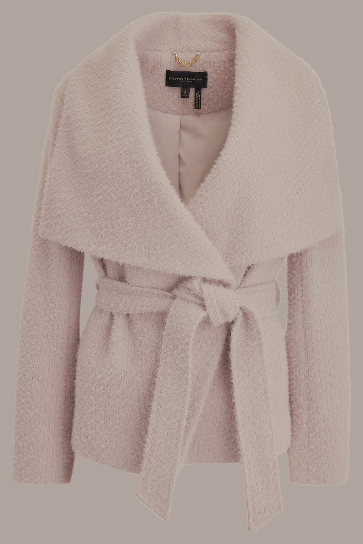 TIE-FRONT WRAP JACKET
