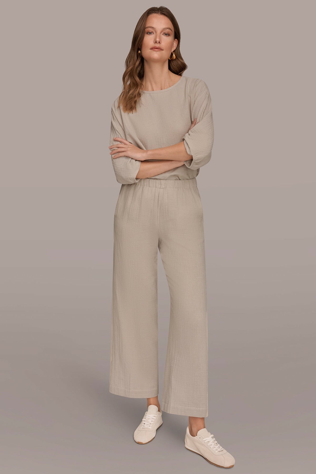 MID-RISE STRAIGHT-LEG PANT