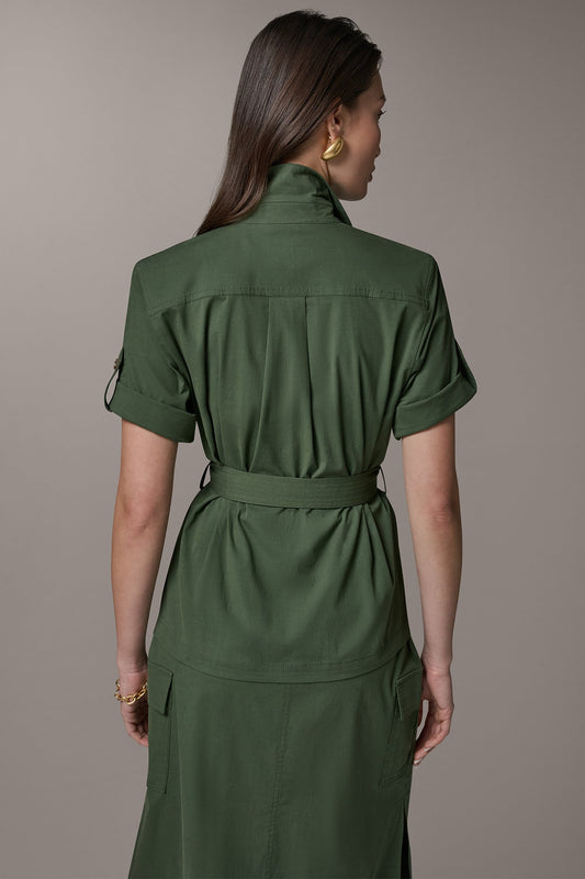 SHORT SLEEVE SAFARI JACKET