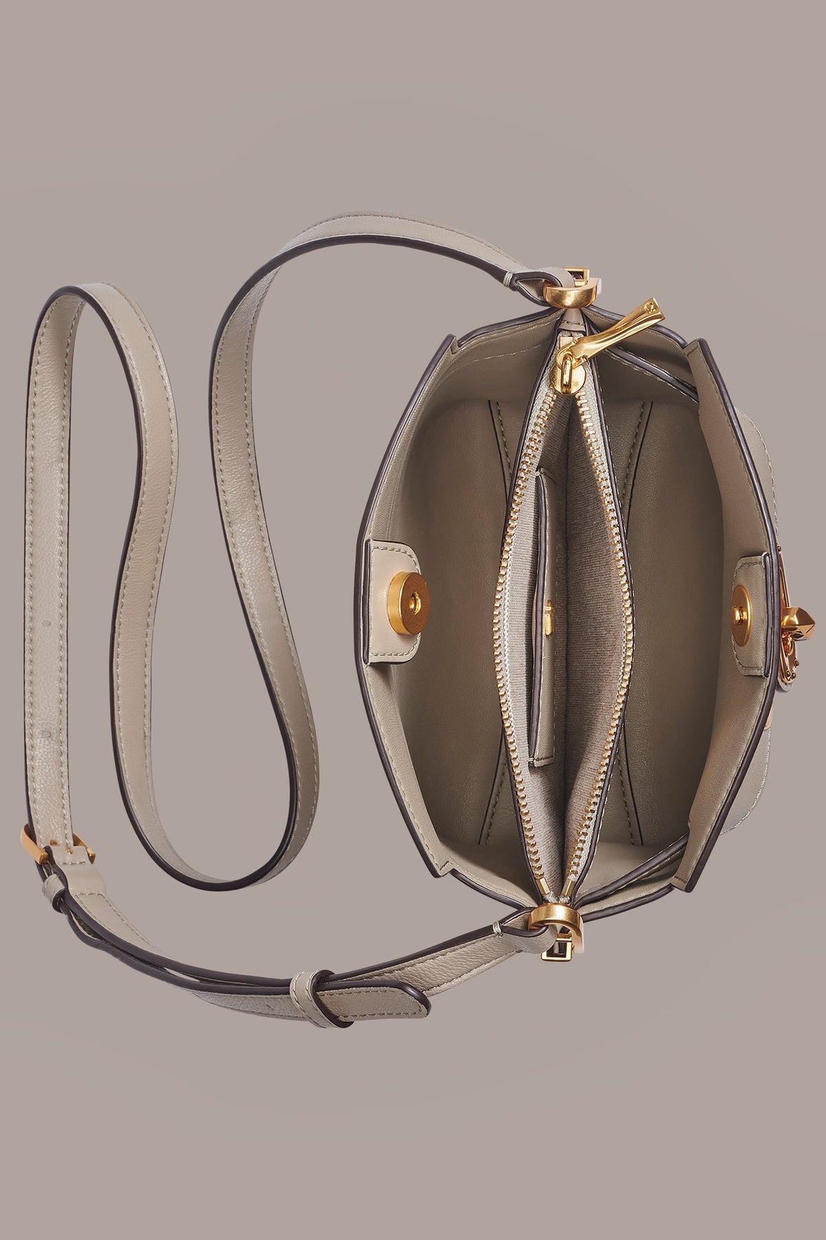 BRIDGEHAMPTON LEATHER CROSSBODY BAG