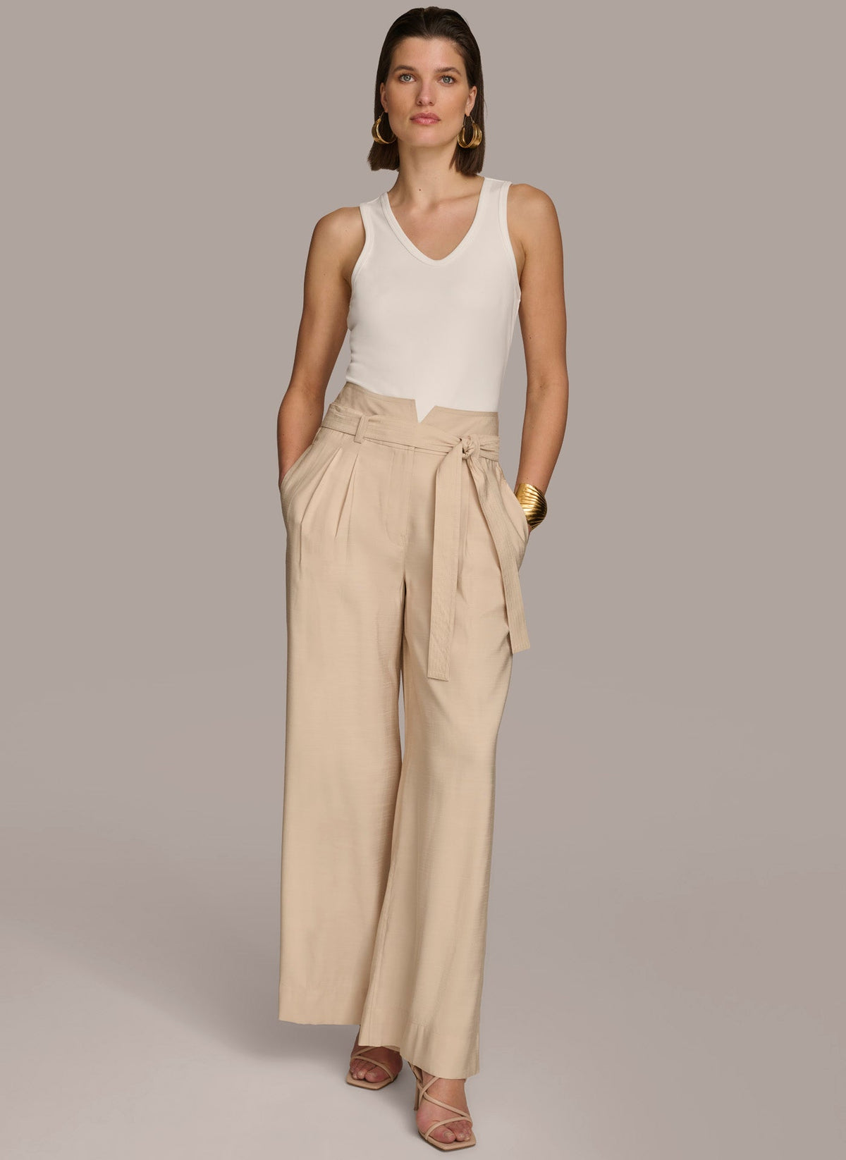 HIGH WAIST WIDE LEG PANT