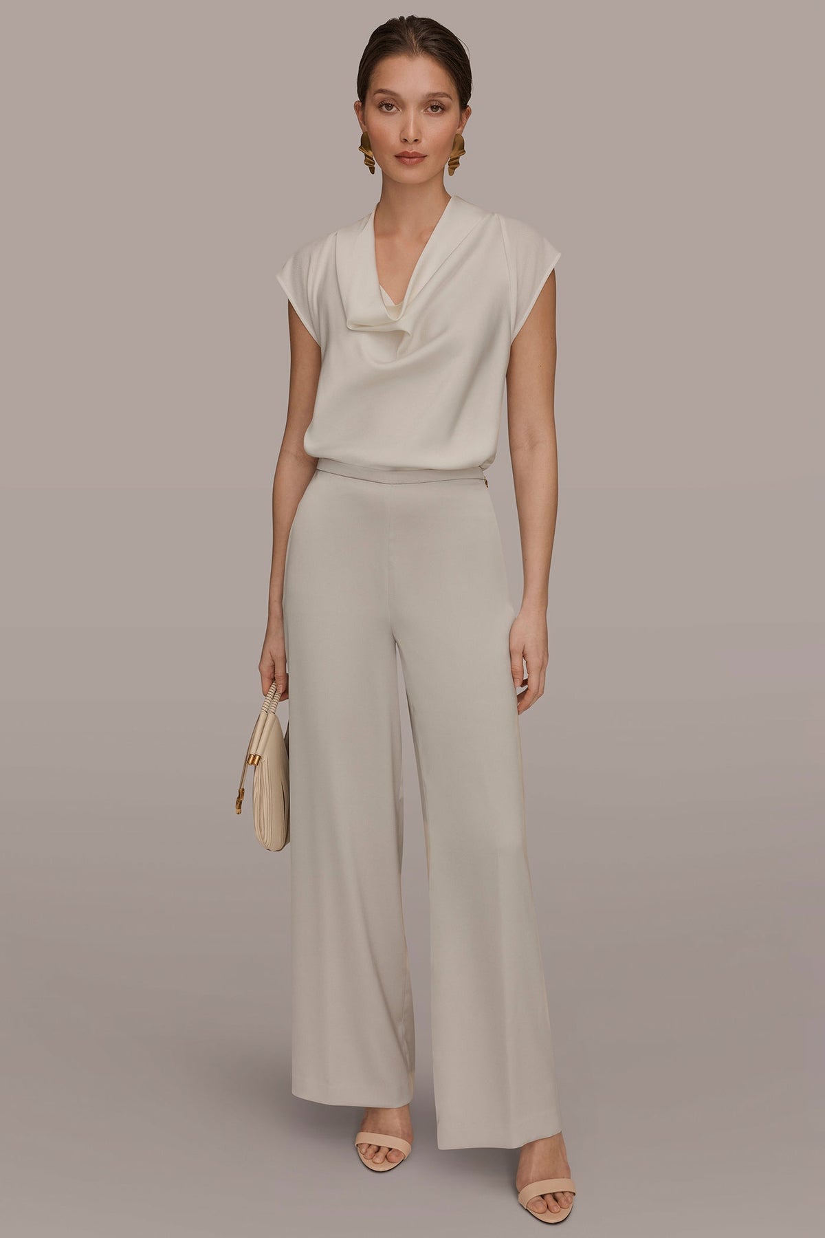 WIDE LEG PULL ON PANT