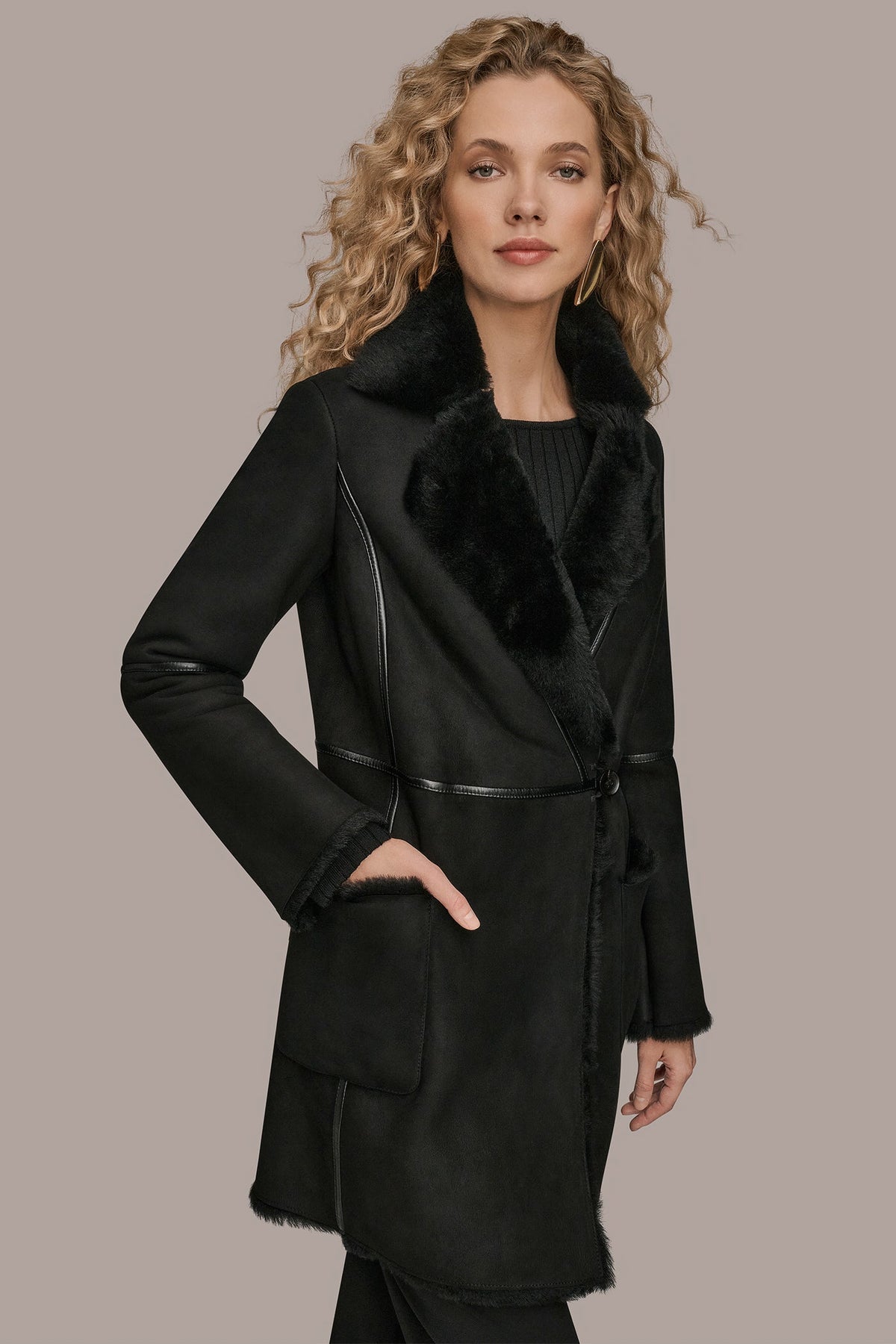 SHEARLING COAT
