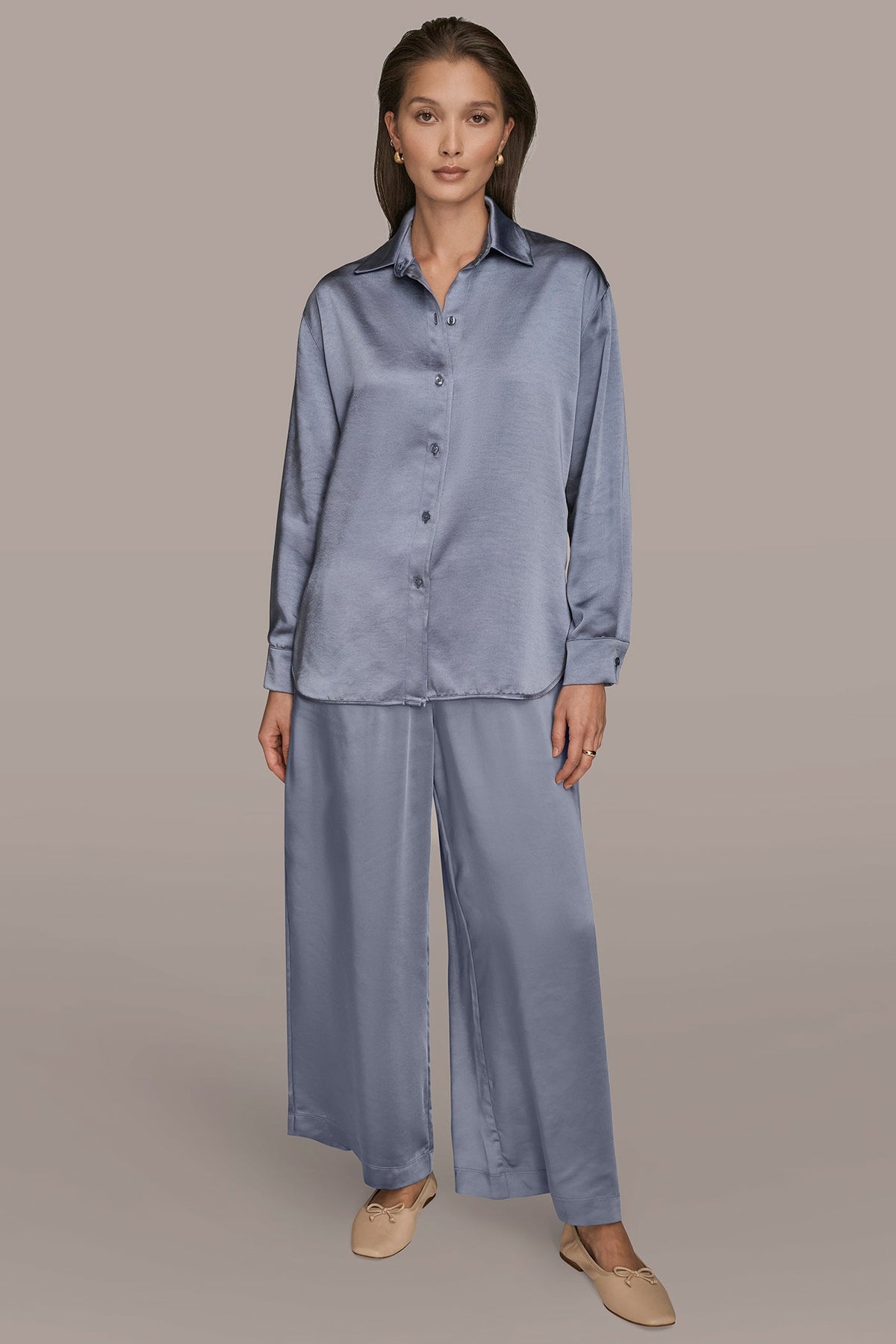 SATIN SHIRT