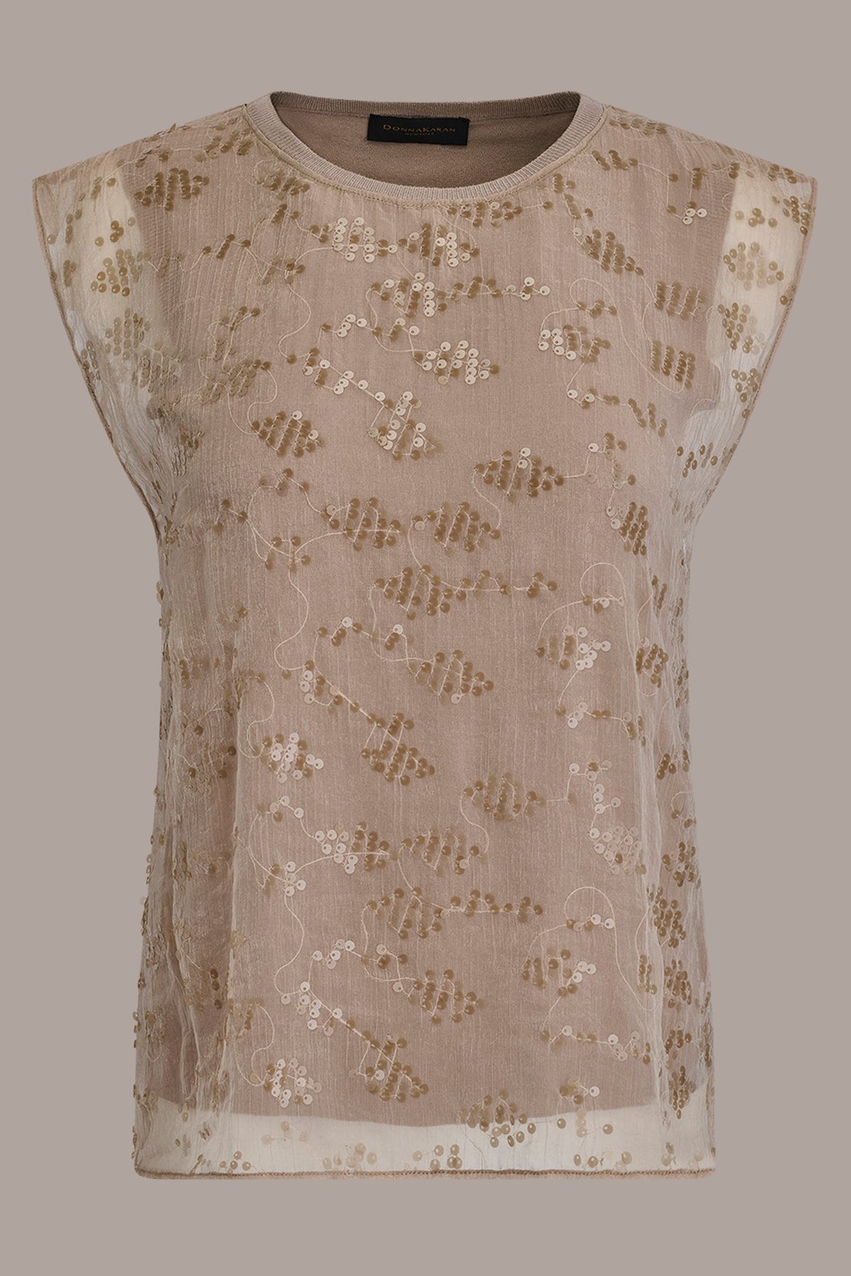 LAYERED SEQUIN SWEATER