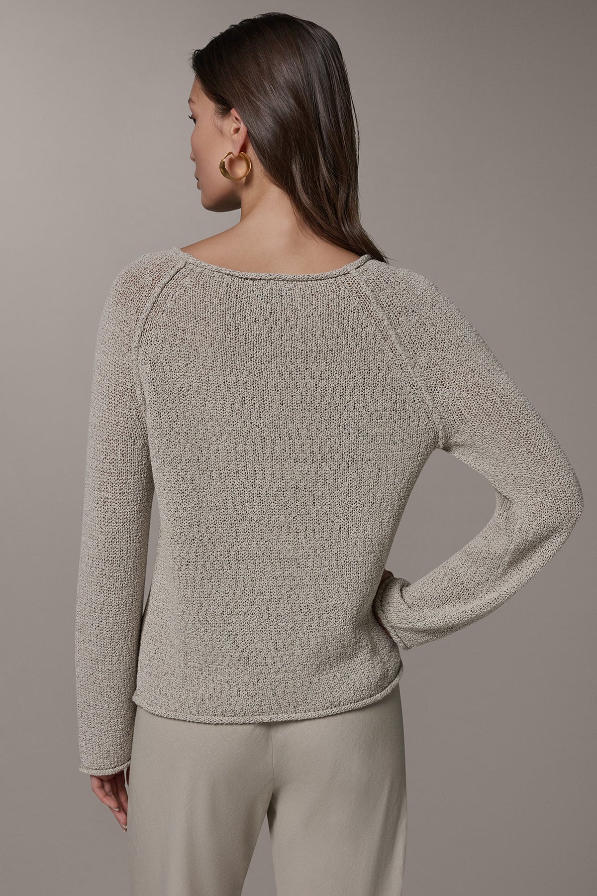 LONG SLEEVE EASY SWEATER