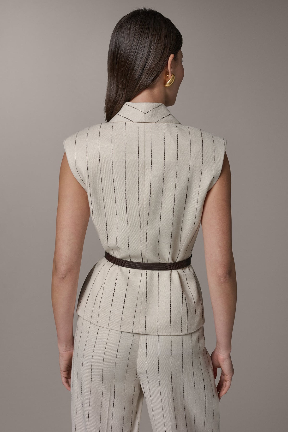 PINSTRIPE VEST