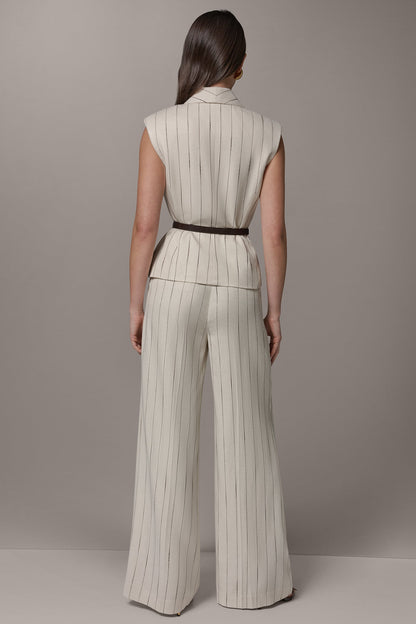 PINSTRIPE VEST