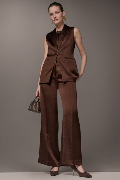 ONE BUTTON SUIT VEST