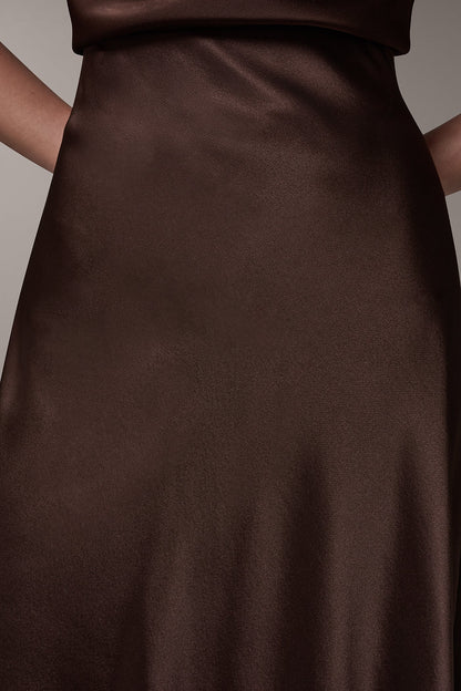MIDI BIAS SKIRT