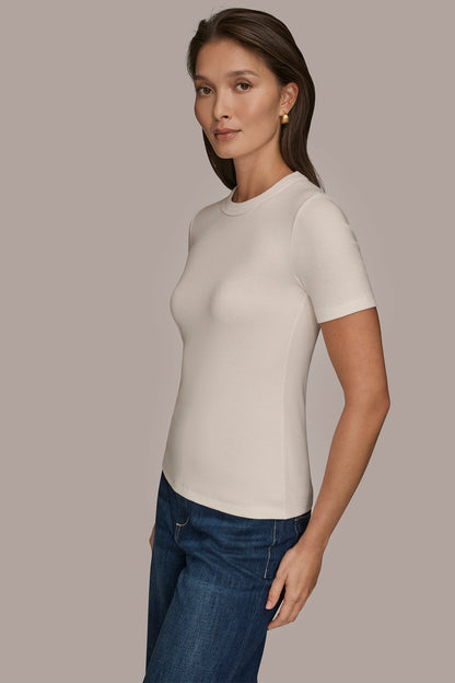SHORT SLEEVE CREW NECK TEE
