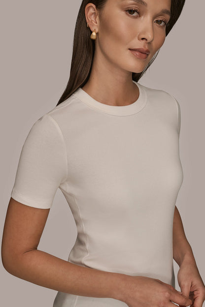 SHORT SLEEVE CREW NECK TEE