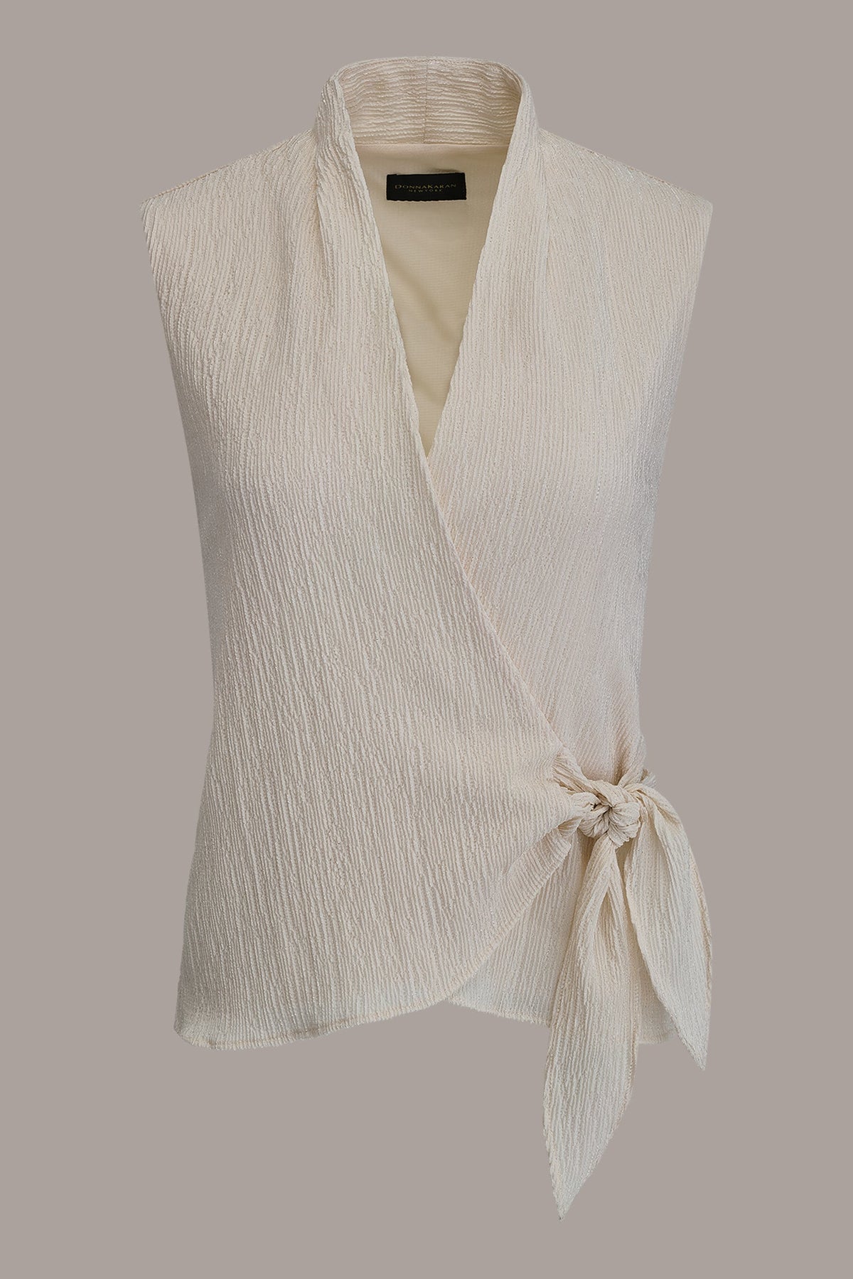 WRAP-EFFECT CRINKLE TOP