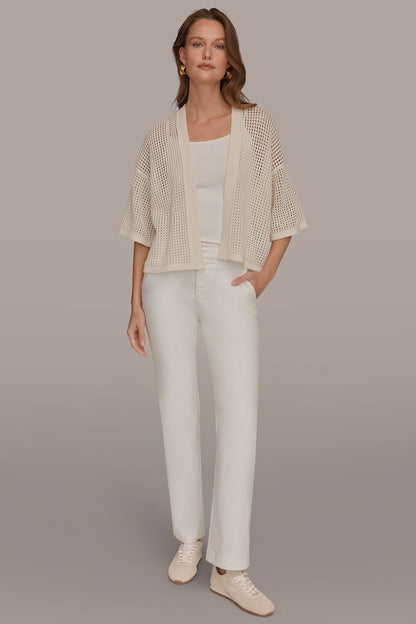 OPEN STITCH CARDIGAN