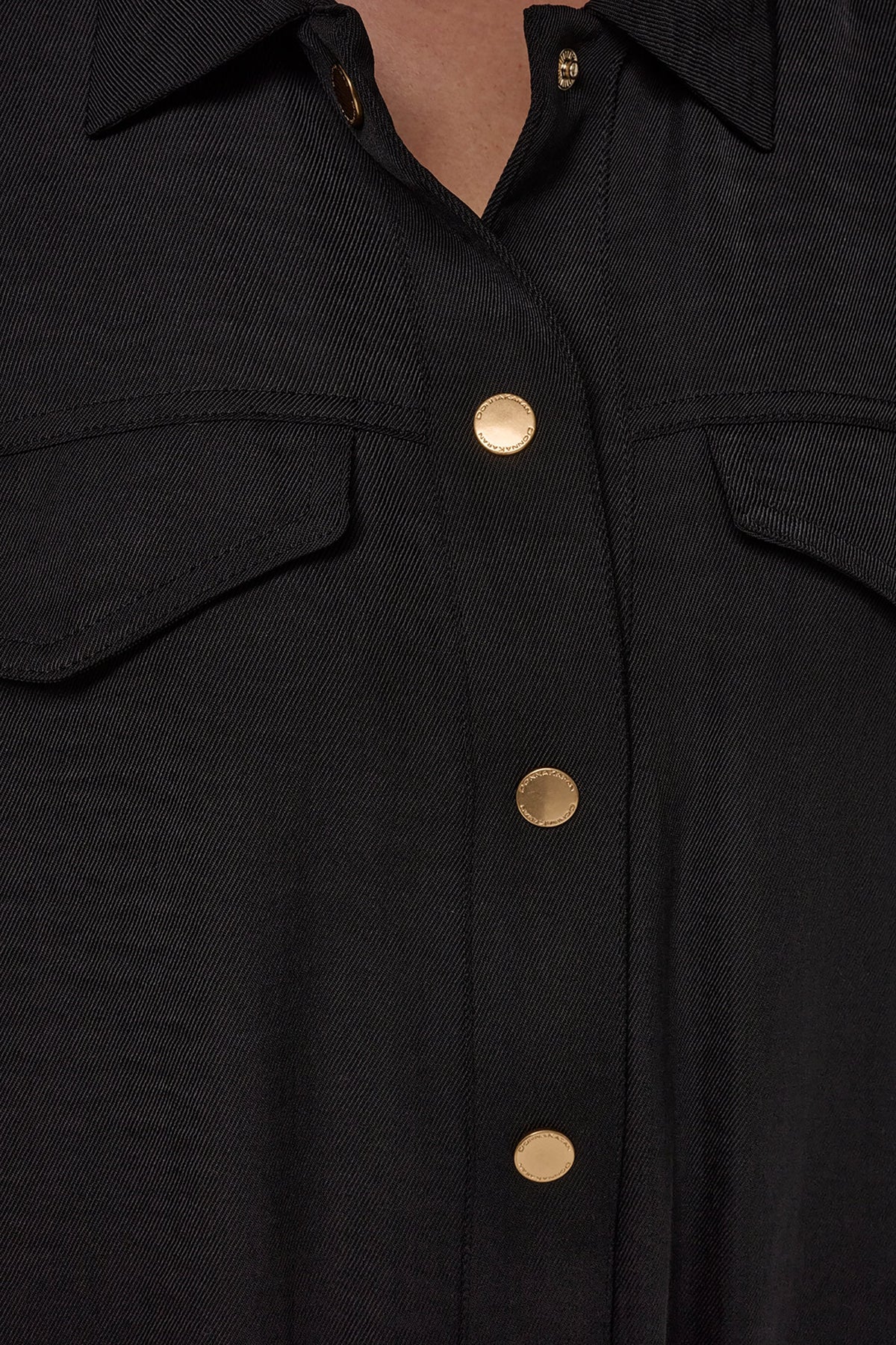 CINCHED HEM SHIRT