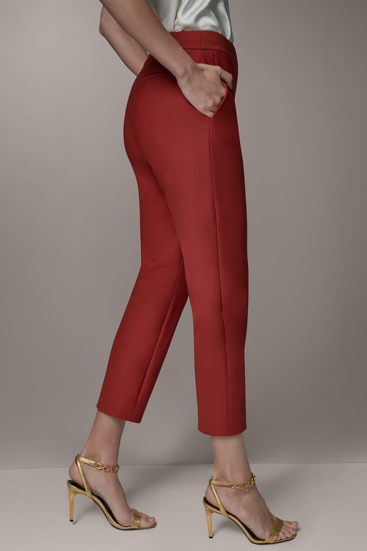 SLIM LEG ANKLE PANT
