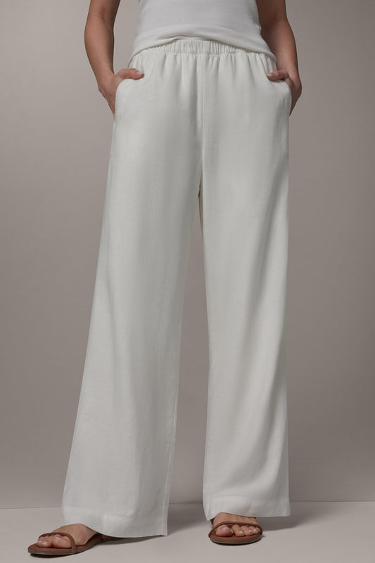 MID-RISE STRAIGHT-LEG ANKLE PANT