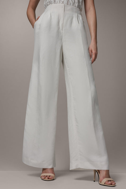 HIGH-RISE WIDE-LEG PANT