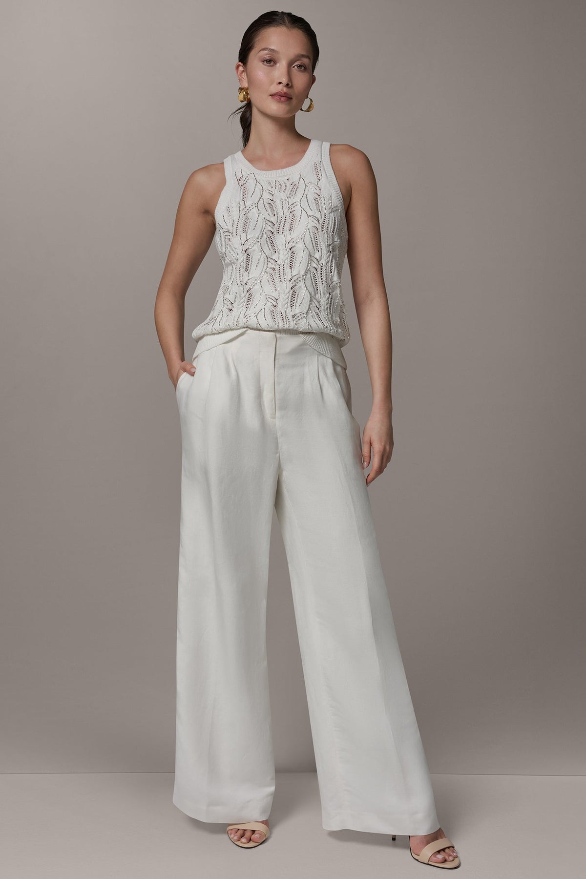 HIGH-RISE WIDE-LEG PANT