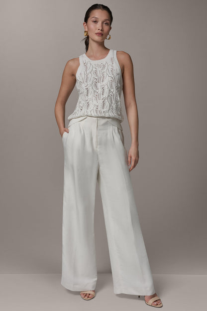 HIGH-RISE WIDE-LEG PANT