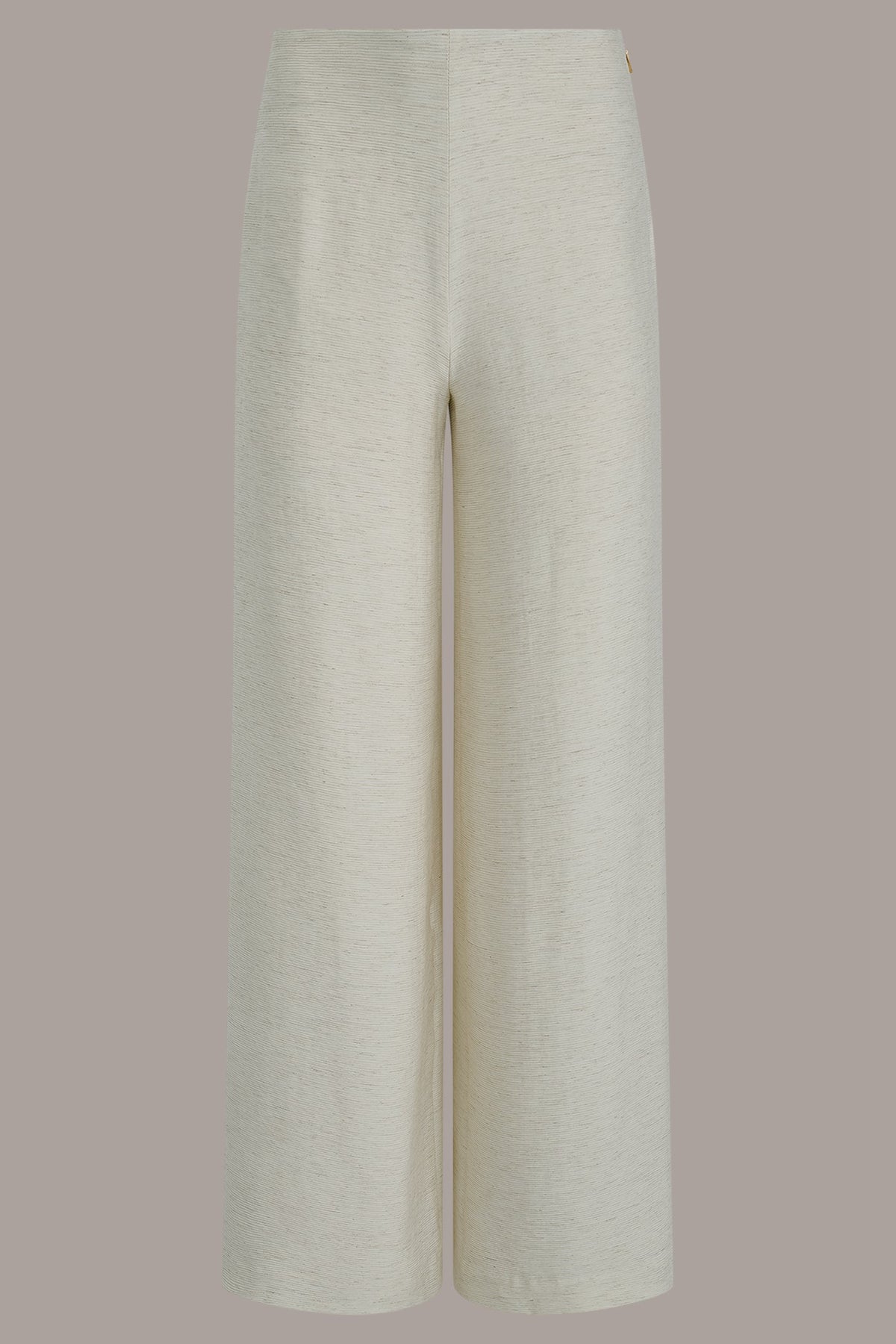 EXTRA HIGH-RISE MÈLANGE WIDE-LEG PANT