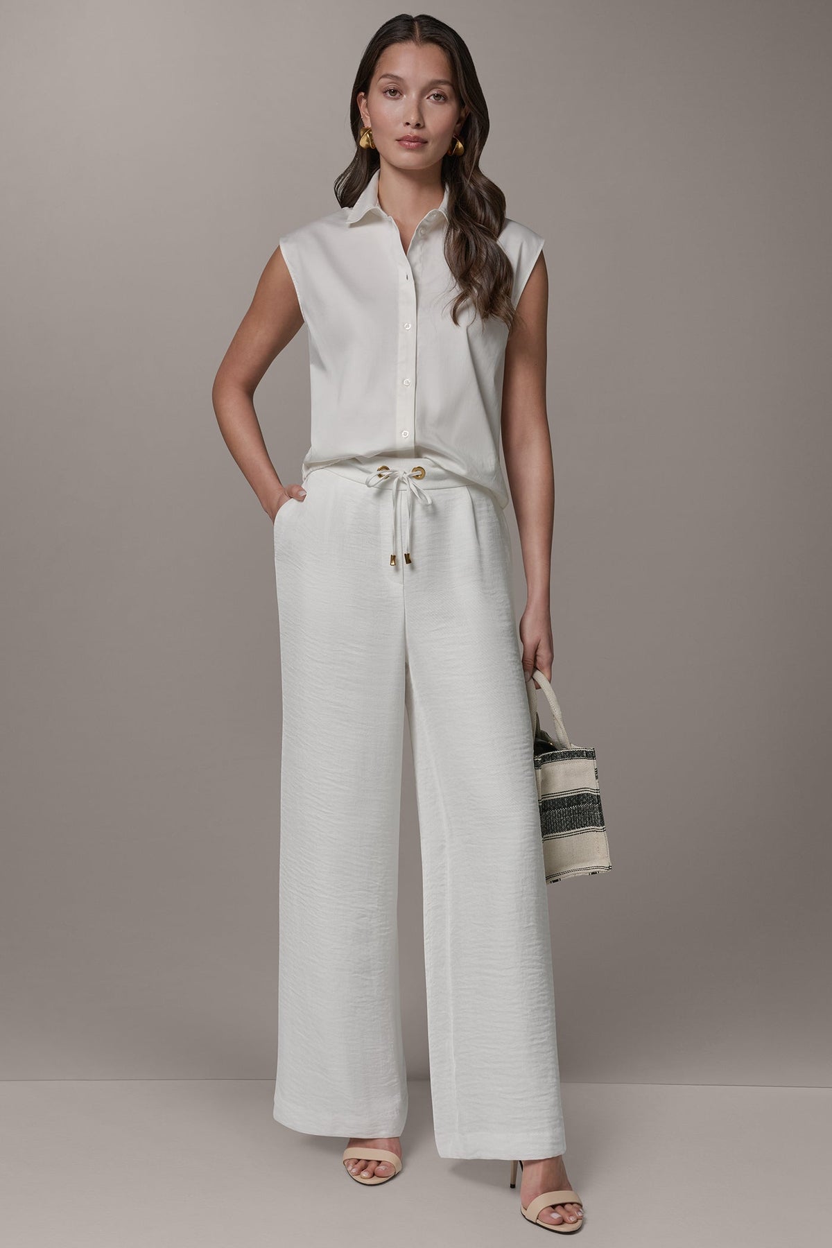 EXTRA HIGH-RISE WIDE-LEG PULL-ON PANT