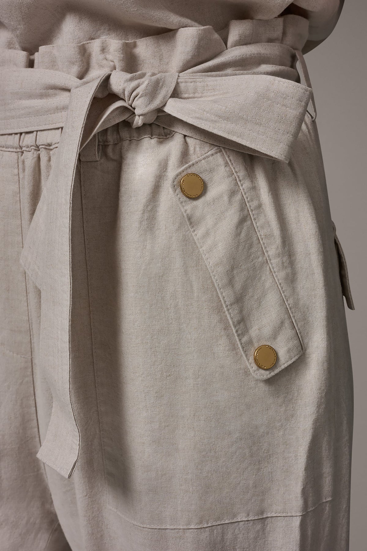 RELAXED PAPERBAG ANKLE PANT
