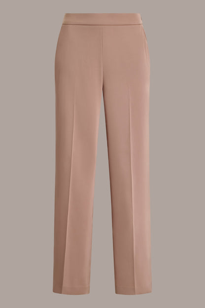 SATIN EXTRA HIGH-RISE WIDE-LEG SUIT PANT