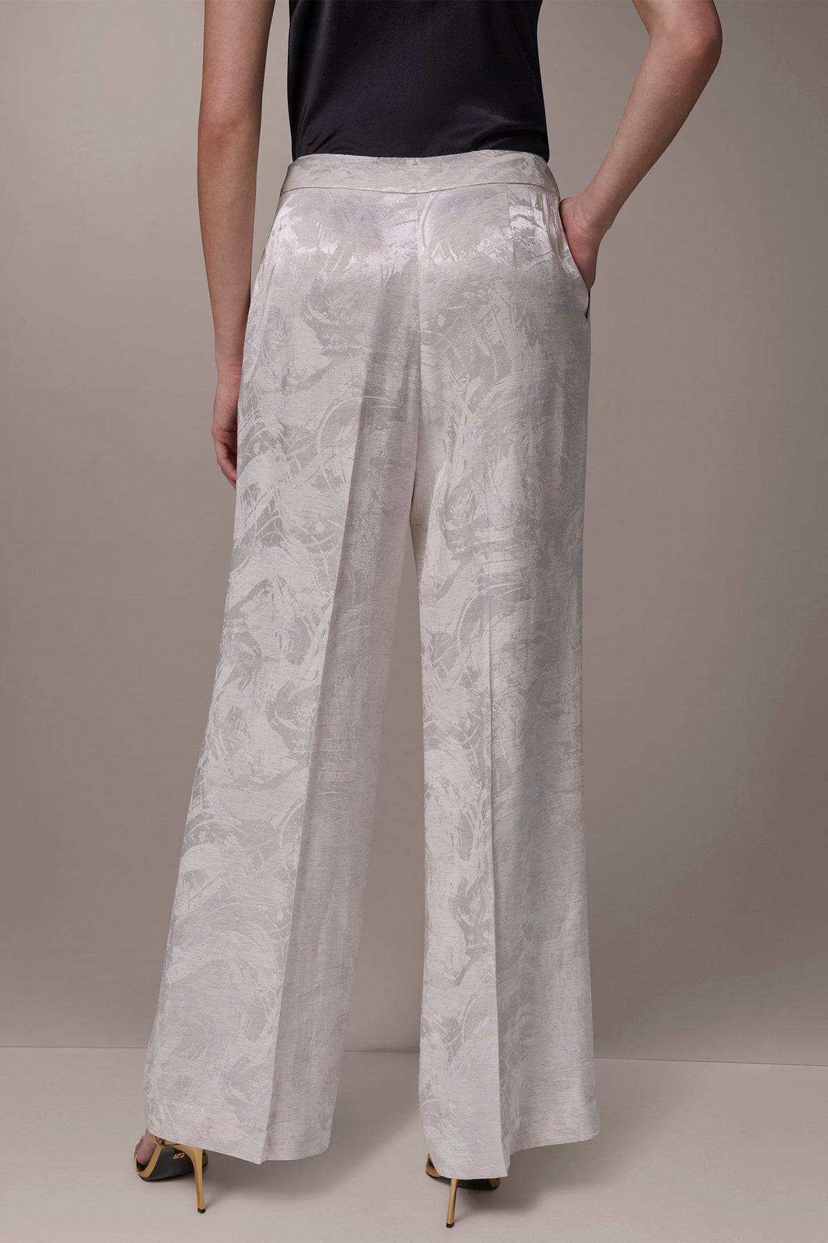 EXTRA HIGH-RISE WIDE-LEG SUIT PANT