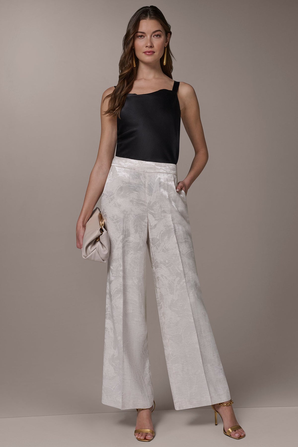 EXTRA HIGH-RISE WIDE-LEG SUIT PANT