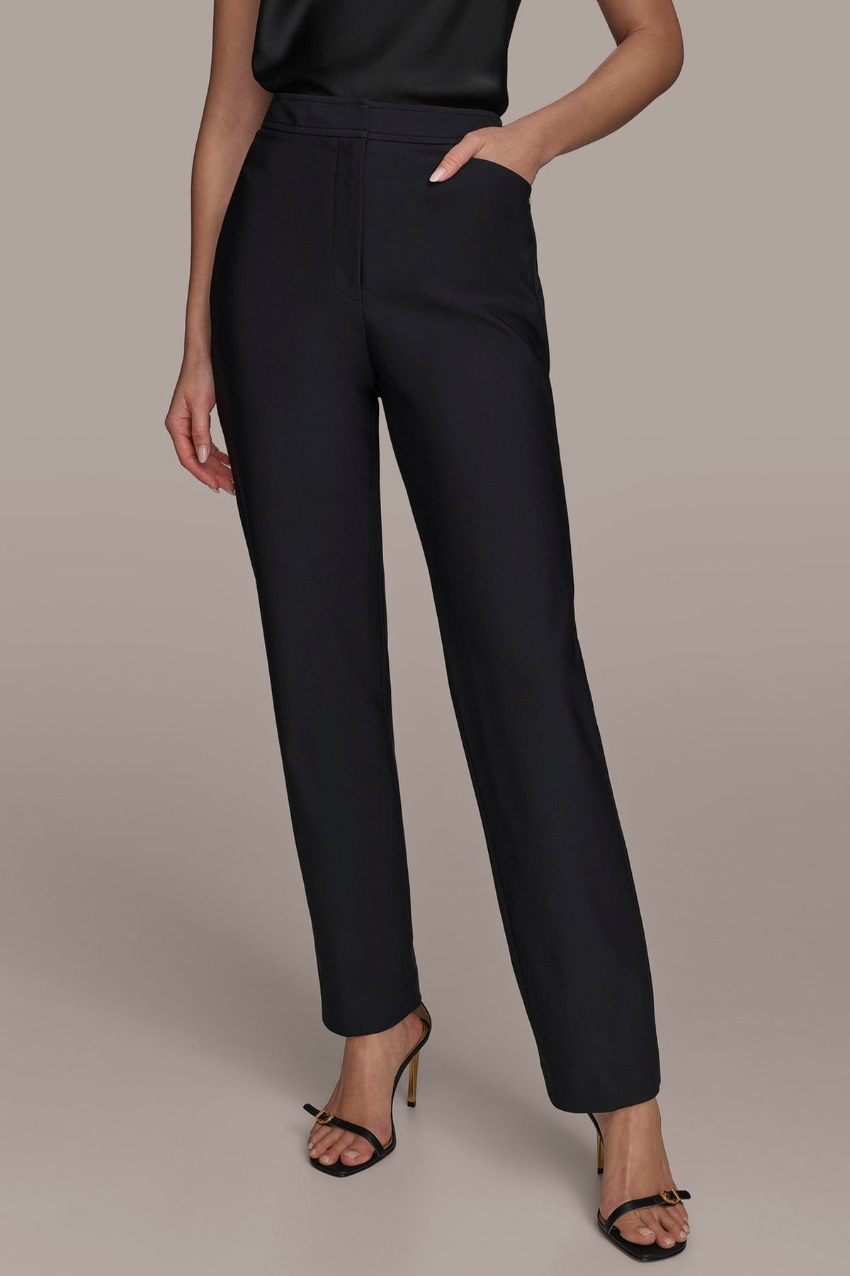 FLAT FRONT STRAIGHT PANT