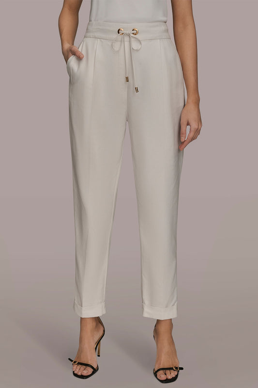 DRAWSTRING CUFFED PANT