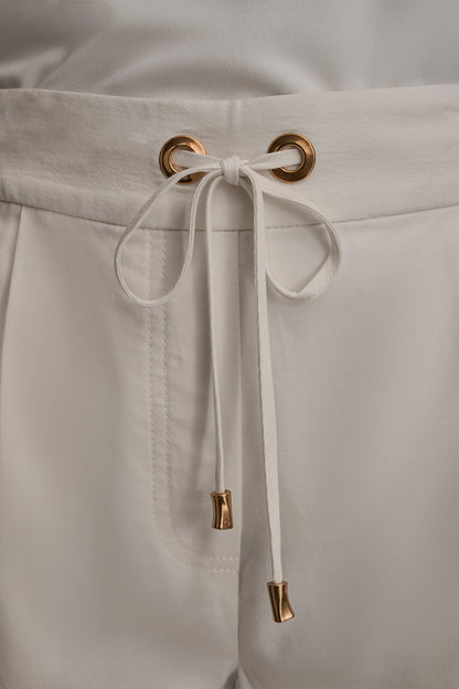 DRAWSTRING CUFFED PANT