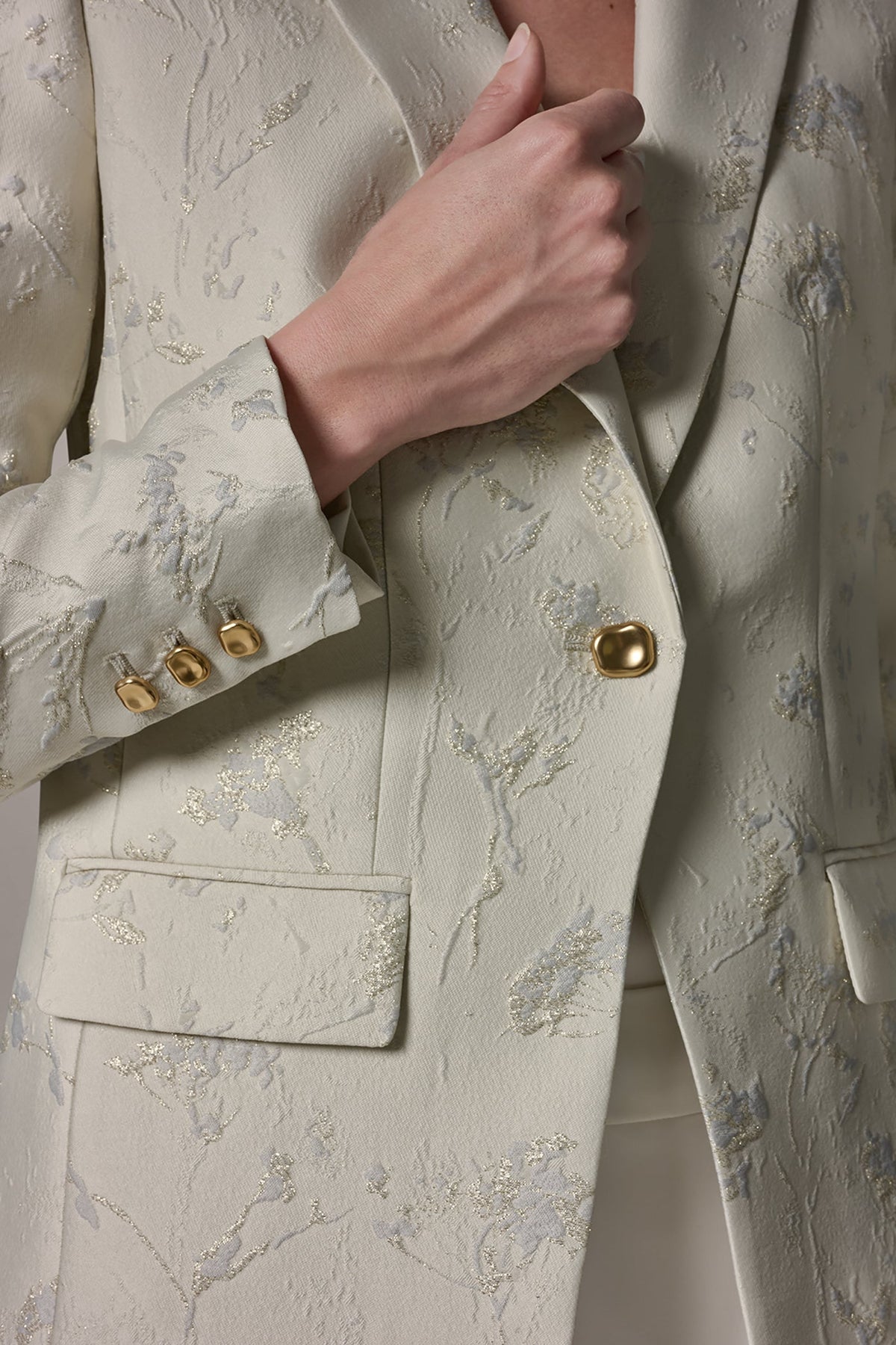 FLORAL SUIT BLAZER