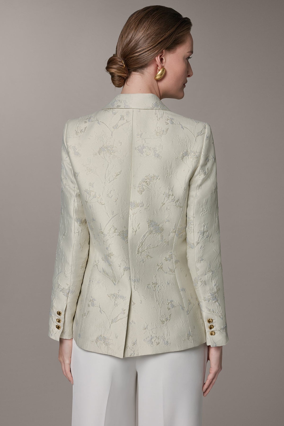 FLORAL SUIT BLAZER