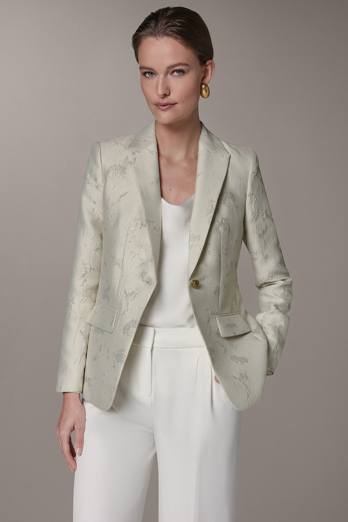 FLORAL SUIT BLAZER