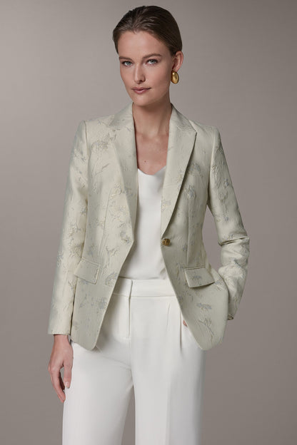 FLORAL SUIT BLAZER