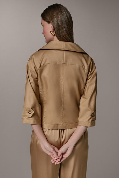 3/4 SLEEVE WRAP JACKET
