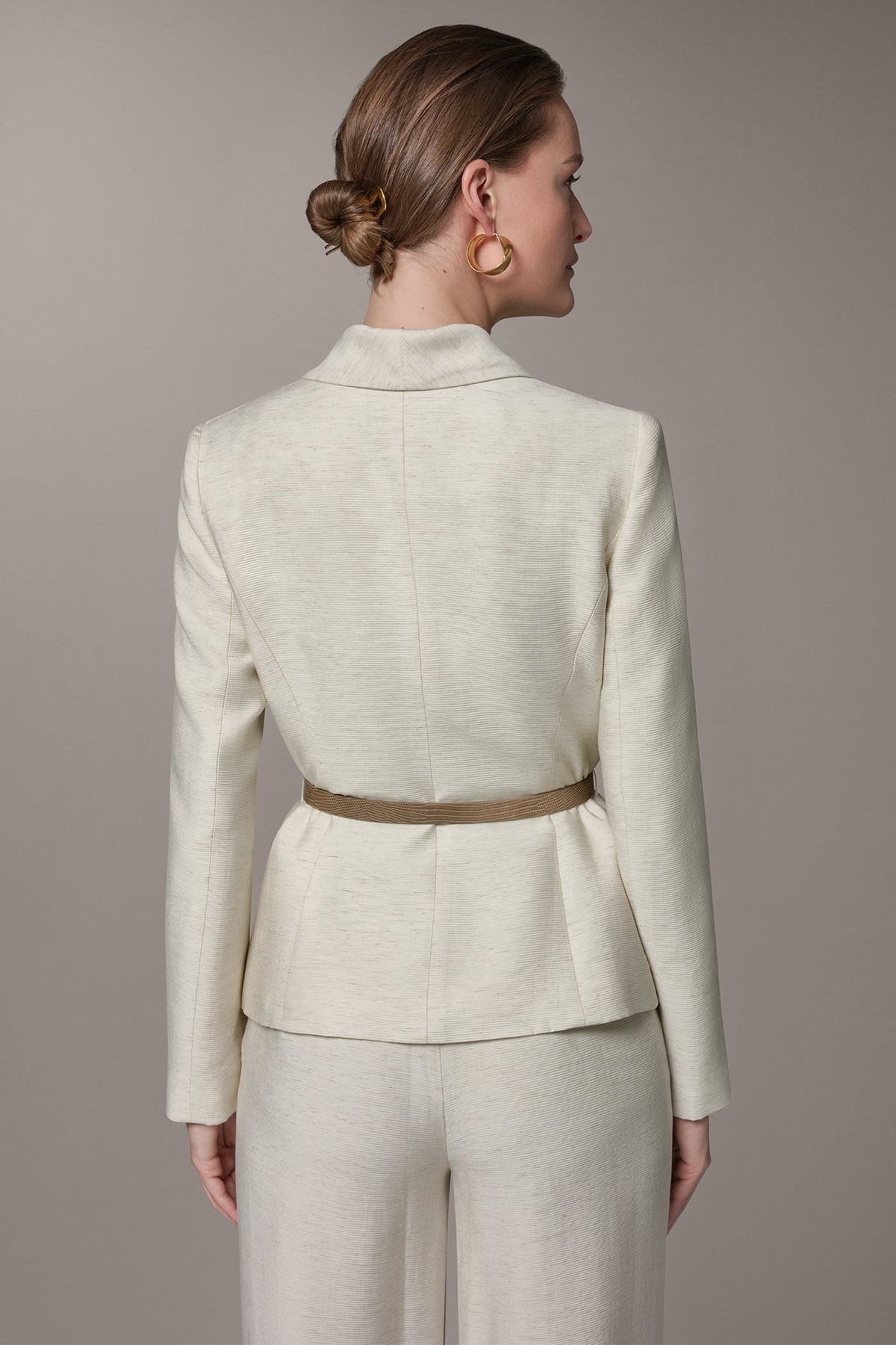 MÉLANGE SUIT BLAZER