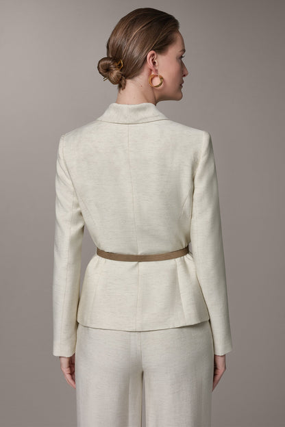 MÉLANGE SUIT BLAZER