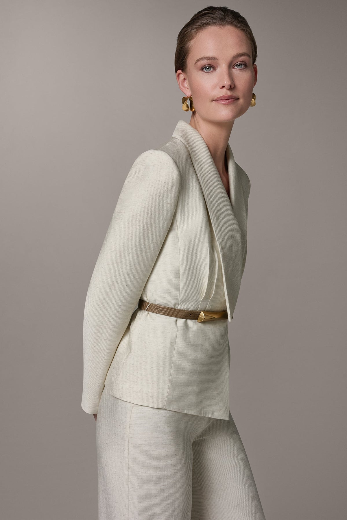 MÉLANGE SUIT BLAZER