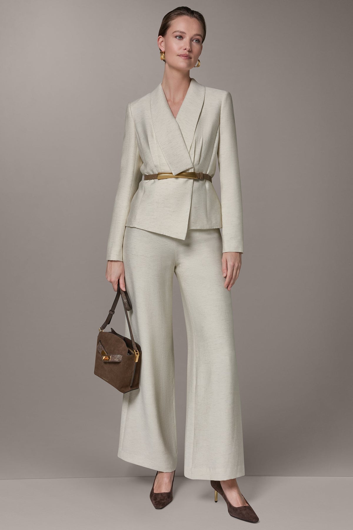 MÉLANGE SUIT BLAZER