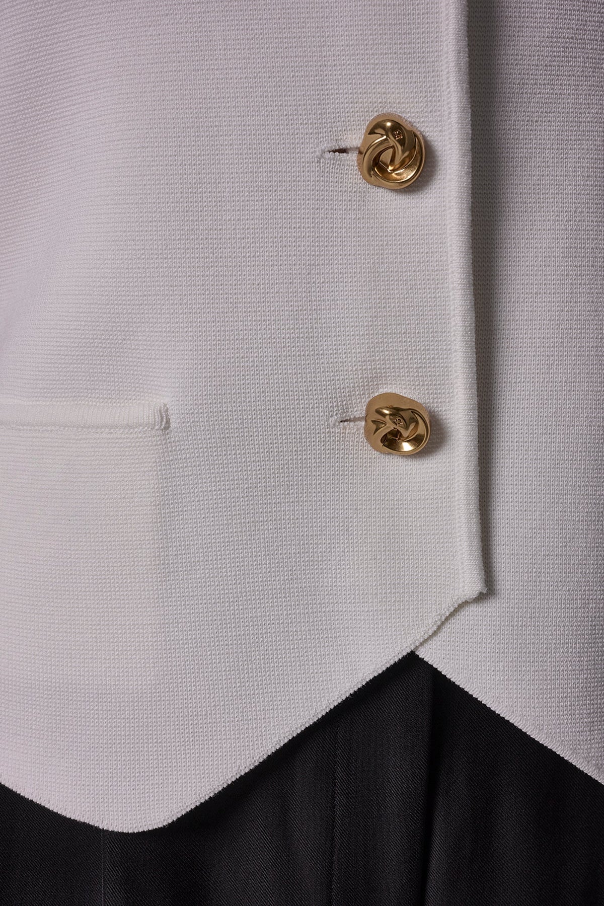 CROPPED SWEATER SUIT VEST
