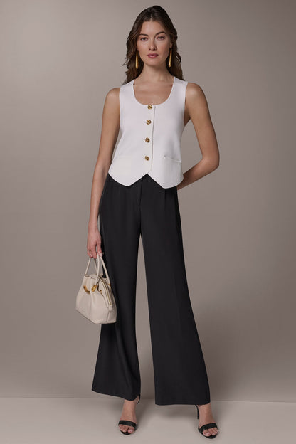 CROPPED SWEATER SUIT VEST