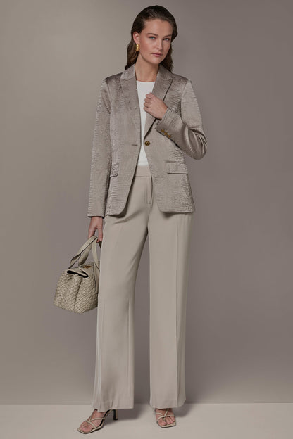 ONE BUTTON BLAZER