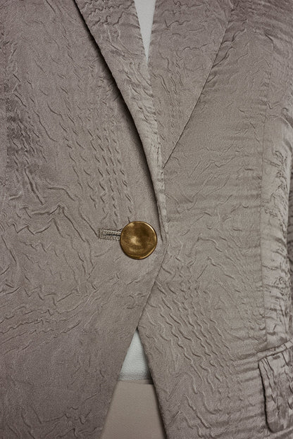 ONE BUTTON BLAZER