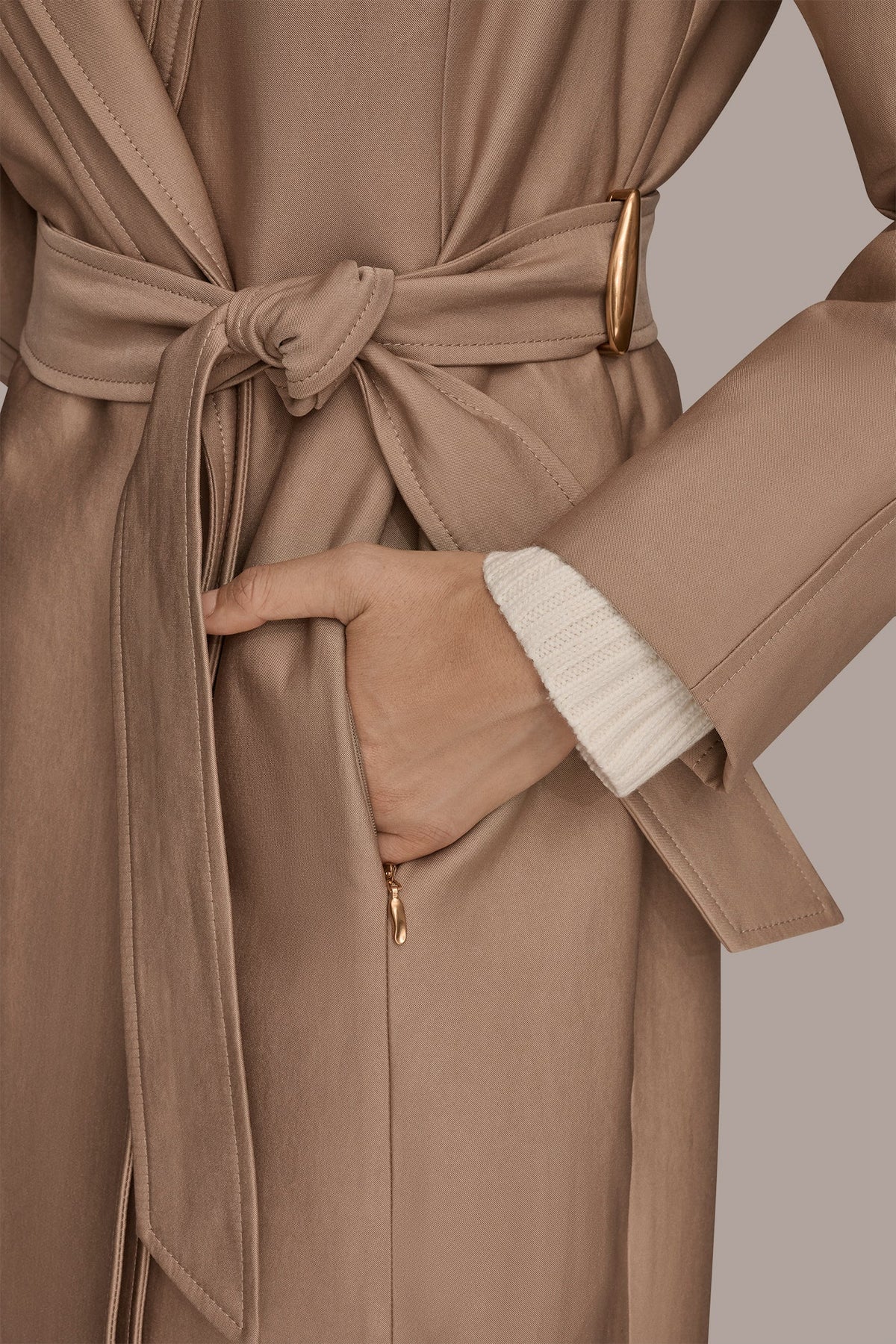 DOUBLE COLLAR TRENCH