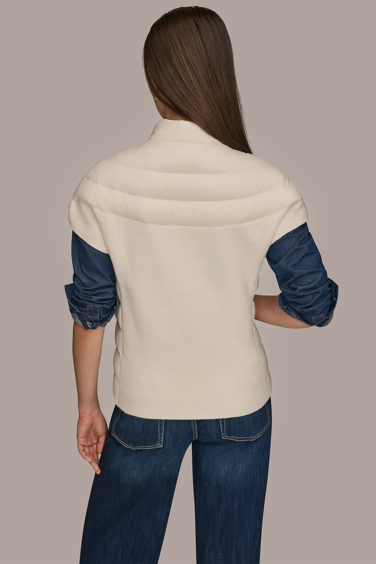 CAP SLEEVE PUFFER VEST
