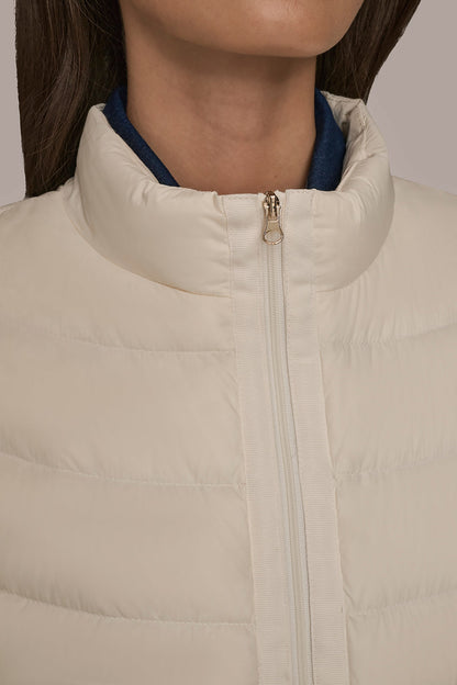 CAP SLEEVE PUFFER VEST