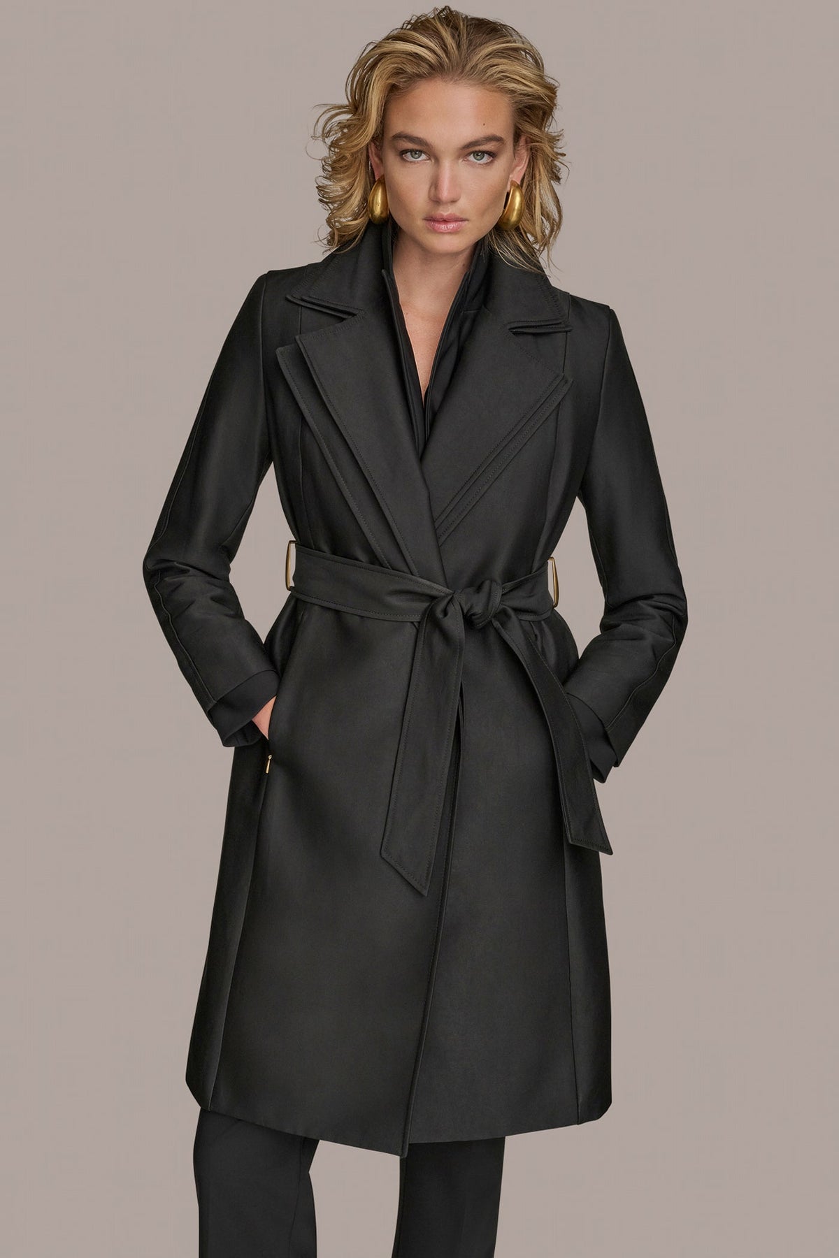 DOUBLE COLLAR TRENCH
